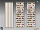 Sims 4 — ADV-Mabra SIXTYSIX s4WallSet by MABRA2 — 3 parted wallpaper set for boy's room