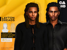 Sims 4 — CAMO - Layton Dreads by VentaStudio — 40 Colors