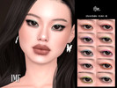 Sims 4 — IMF Asha Eyeshadow by IzzieMcFire — Asha Eyeshadow contains 10 colors in hq texture.
