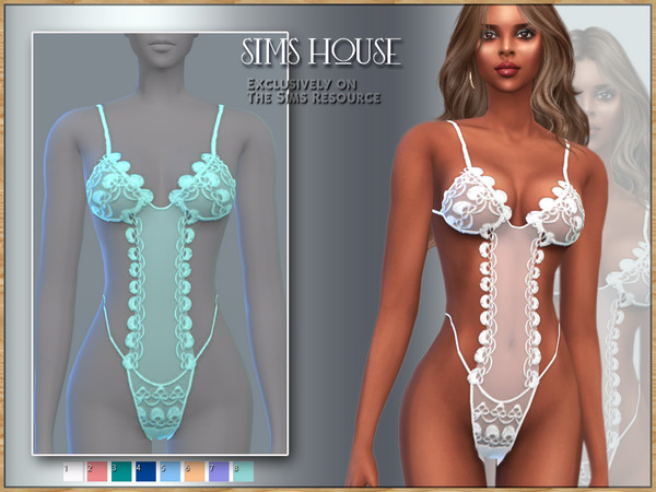 Sims 4 — Lingerie Outfit by Sims_House — Lingerie Outfit for The Sims 4.