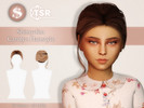 Sims 4 — Carolyn Hairstyle Style A Child by Shimydimsims — Hi ! Let's deep dive into your sim professional interest with