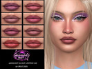 Sims 4 — Layla - Midnight Glossy Lipstick HQ by Layla — Female glossy lipstick inspired by Zara Larsson Previews and