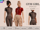Sims 4 — GYM GIRL - TOP by linavees — New Mesh