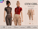 Sims 4 — GYM GIRL - LEGGINGS by linavees — Original Mesh