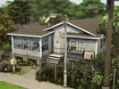 Sims 4 — Realistic Simple House - NO CC by plumbobkingdom — This simple suburban home conveys comfort and authenticity in