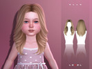 Sims 4 — LEXEL - Alla long blowout "toddler hairstyle" by LEXEL_s — 35 swatches