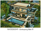 Sims 4 — Contemporary Abode XIX by RayDesign9 — I build this lot in Brindleton Bay 40x30 lot size with 2 floors. This