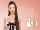 Sims 4 — Bells Hairstyle - Remastered by Enriques4 — New Mesh