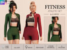 Sims 4 — FITNESS - TOP by linavees — New Mesh