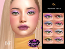 Sims 4 — IMF Midnight Eyeshadow by IzzieMcFire — Midnight Eyeshadow contains 8 colors in hq texture.