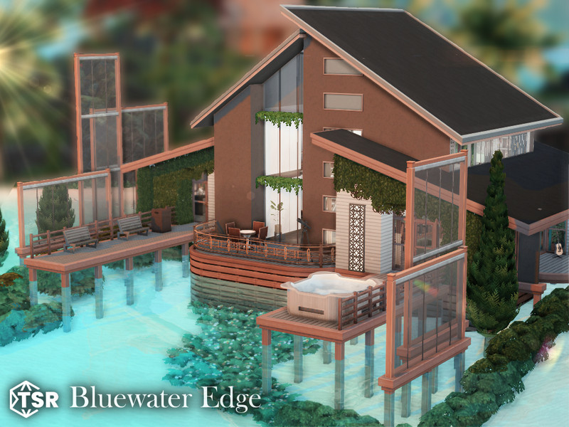 Sims 4 CC Bluewater Edge l noCC by simZmora