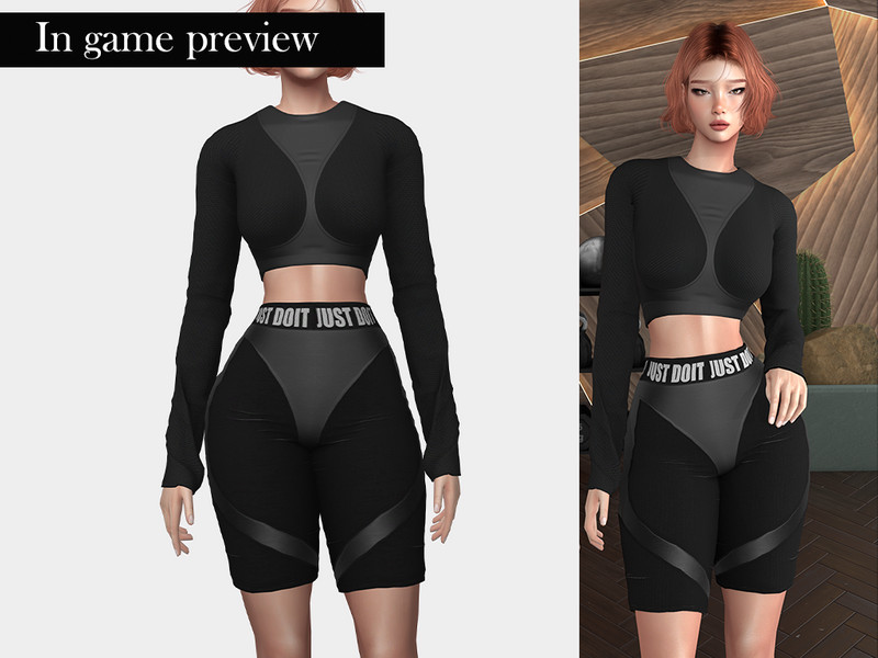 Sims 4 modest and traditional clothing CC (MYDARLING20) Vanessa Long Sleeve Top v1 by Mydarling20