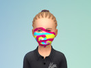 Sims 4 — Real random lipsticks - Facemask by Simcheese3 — Random lipsticks for children and adults