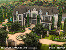 Sims 4 — Beauvoir Manor Estate - NO CC by xogerardine — I'm so in love with this house! Should I say mansion? It's