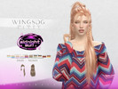 Sims 4 — WINGS HAIR - long straight hair by wingssims — WINGS HAIR TS4 NL0601 (long straight hair) Colors:30
