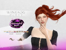 Sims 4 — WINGS HAIR-long flowing hair by wingssims — WINGS HAIR TS4 NL0610 long flowing hair