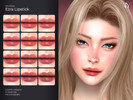 Sims 4 — VELYSEA  Ezra Lipstick by VELYSEA — Lipstick category HQ comatble 12 swatches