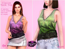 Sims 4 — Midnight Sun Claire Tank Top by astya96cc — 20 swatches