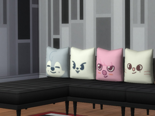 Sims 4 — SKZOO Pillow by Madison34 — Pillow with your favorite SKZOO!