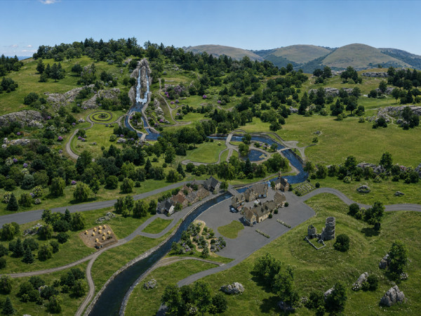 Sims 4 — Henford-on-Bagley Reimagined Realistic Map Overhaul by Modnest — Experience the charm of the countryside like