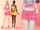Sims 4 — Maddie Skirt v3 by BlueRose-sims — New Mesh