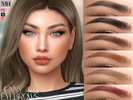 Sims 4 — Jenny Eyebrows by MagicHand — Natural brows in 13 colors - HQ Compatible.
