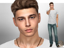 Sims 4 — Jonah Floyd by Jolea — If you want the Sim to look the same as in the pictures you need to download all the CC