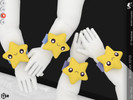 Sims 4 — Bracelet KP1B- Infant by KaTPurpura — Fluffy bracelets for boys and girls featuring an adorable star.