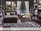 Sims 4 — Opal Bedroom by BlusterSims — The Opal Bedroom is a modern, cozy space with a calm, elegant feel. It blends