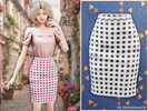 Sims 4 — Classic gingham pencil skirt by MysteriousOo — A timeless pencil skirt designed with a high-rise waist and an
