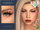 Sims 4 — Diva 3D Lashes by Pitted0live — Pride Month Special