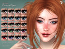 Sims 4 — VELYSEA Evania Eyes by VELYSEA — Face Paint category HQ comatble 20 swatches