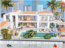Sims 4 — Alice penthouse - no cc by melapples — A 2 bedroom luxurious penthouse for a medium sized household with a pet.