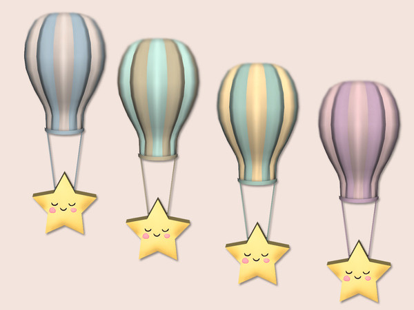 Sims 4 — Jomsims dreamy days Kids deco balloon by jomsims — Dreamy Days Kids
