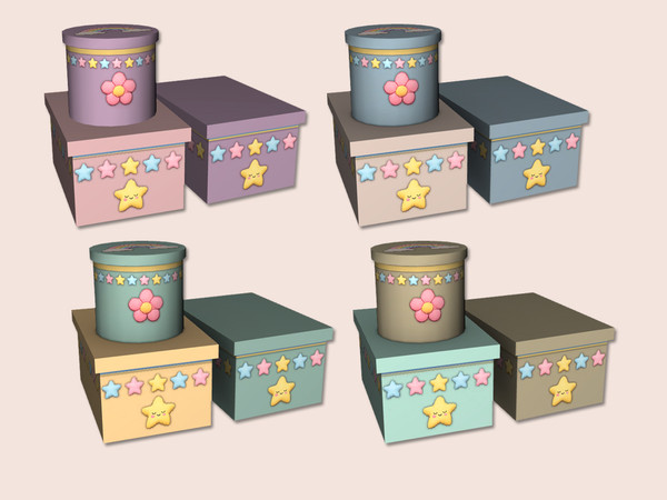 Sims 4 — Jomsims dreamy days Kids deco box2 by jomsims — Dreamy Days Kids