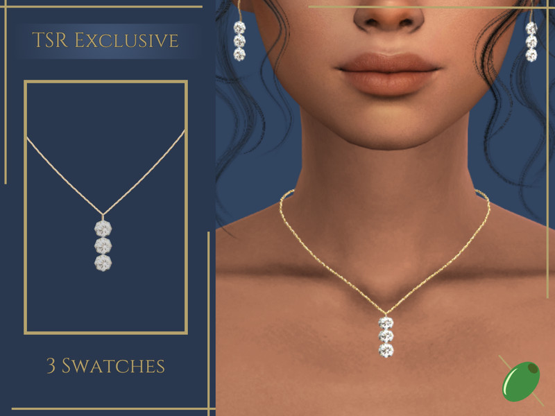 Sims 4 Sylvie Necklace by Pitted0live
