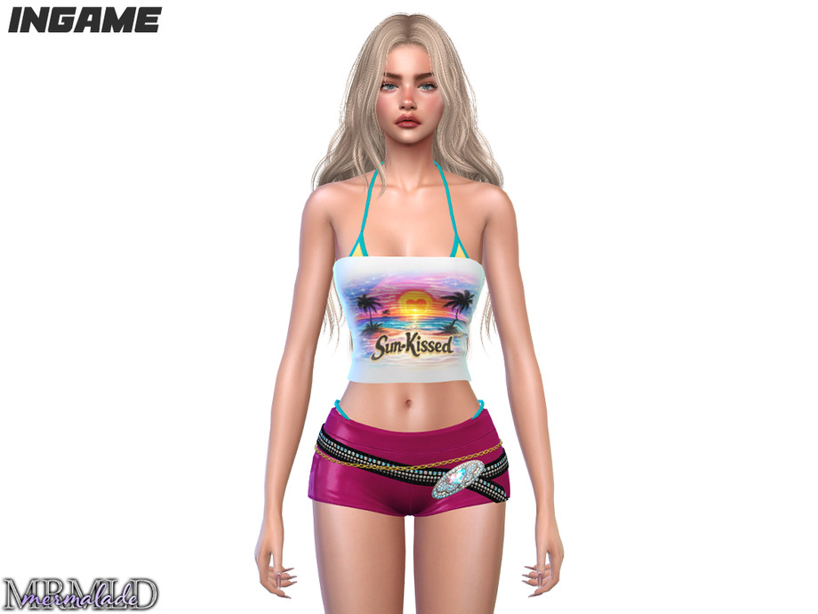 The Sims Resource | Sun-Kissed Set