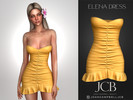 Sims 4 — ELENA DRESS by Joan_Campbell_Beauty_ — 10 swatches Custom thumbnail Original mesh