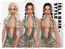 Sims 4 — Isla Bubble Braids hairstyle by Leah_Lillith — There is optional recolor (color wheel) which can be found in the