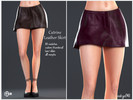 Sims 4 — Catrine Leather Skirt by astya96cc — 16 swatches