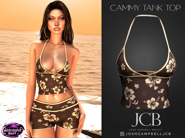 Sims 4 — JCB CAMMY TANK TOP by Joan_Campbell_Beauty_ — INCLUDES: