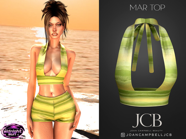Sims 4 — JCB MAR TOP by Joan_Campbell_Beauty_ — INCLUDES: