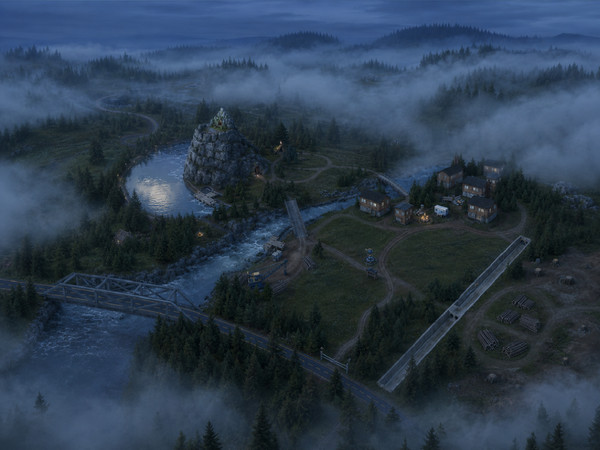 Sims 4 — Moonwood Mill Reimagined Realistic Map Overhaul by Modnest — Venture deeper into the wilderness with this