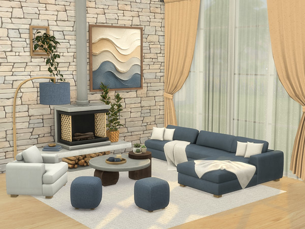 Sims 4 — Living Modern Farm Part 1 by Comiko — Part 1 - Living Modern Farm Set is base game compatible and consist of 14