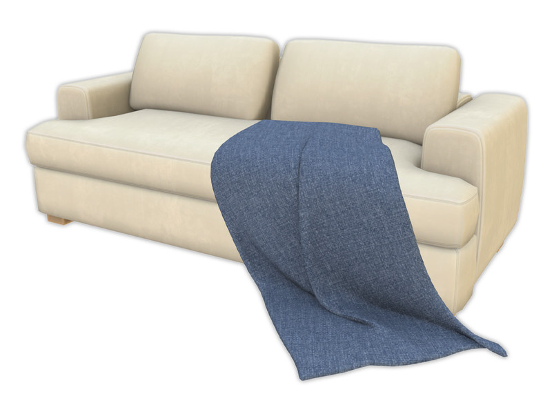 Sims 4 sofa loveseat and lounge seating CC Comiko Living Modern Farm Loveseat | Living Room by Comiko