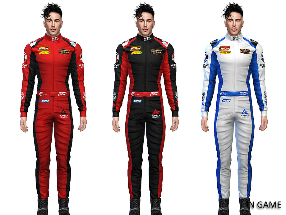Clean Pfp Racing Sim The Sims Resource | Race Day Collection - Racing Driver