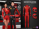 Sims 4 — Race Day Collection - Racing Driver by WisteriaSims — Start your engines! The Race Day Collection brings a