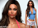 Sims 4 — Fabiana Esposito by DarkWave14 — Download all CC's listed in the Required Tab to have the sim like in the