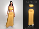 Sims 4 — SAMARA SET by Joan_Campbell_Beauty_ — INCLUDES: