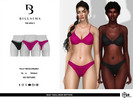 Sims 3 — Basic Tanga Bikini Bottoms by Bill_Sims — These bikini bottoms feature a low-rise fit in a modern tanga cut! -
